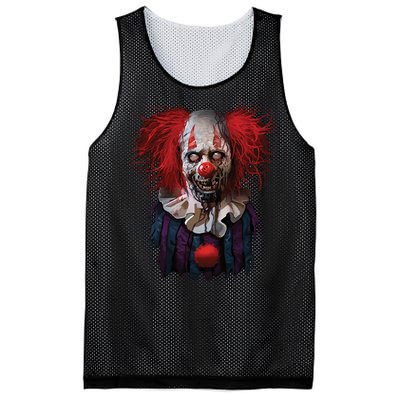 Zombie Clown Mesh Reversible Basketball Jersey Tank