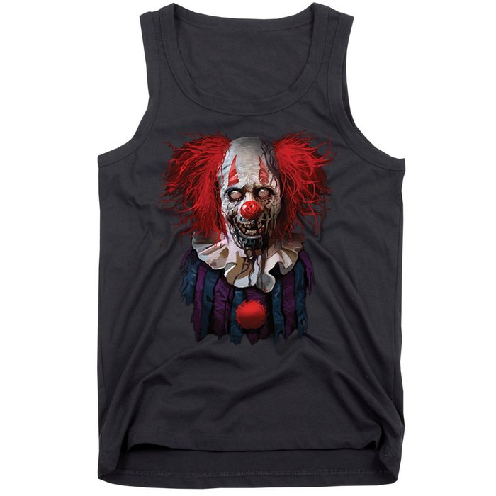 Zombie Clown Tank Top