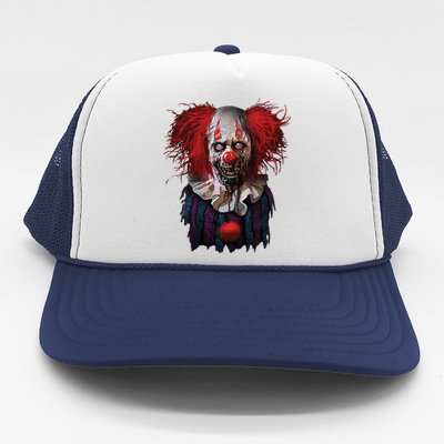 Zombie Clown Trucker Hat