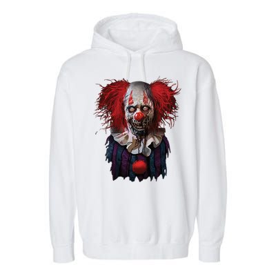 Zombie Clown Garment-Dyed Fleece Hoodie