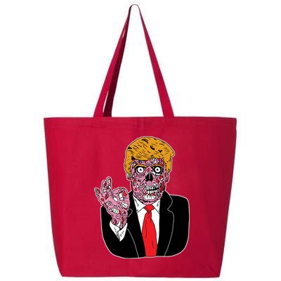 Zombie Donald Trump Funny Halloween 25L Jumbo Tote