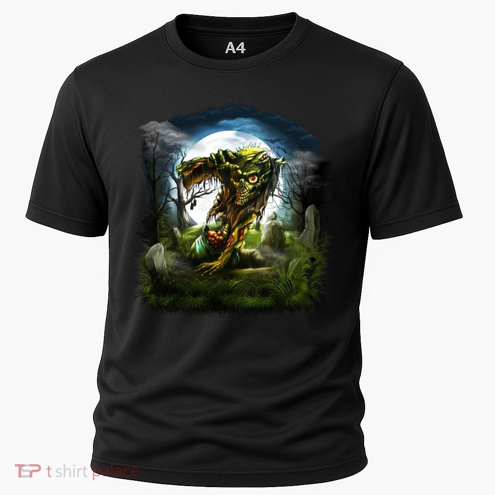 Zombie Grave Halloween Performance Shirt