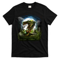 Zombie Grave Halloween T-Shirt