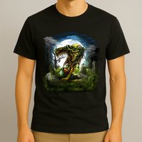 Zombie Grave Halloween T-Shirt