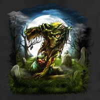 Zombie Grave Halloween Adult Drive Performance Visor