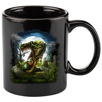 Zombie Grave Halloween 11oz C Handle Ceramic Mug