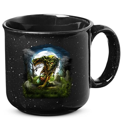 Zombie Grave Halloween 15oz Campfire Ceramic Mug