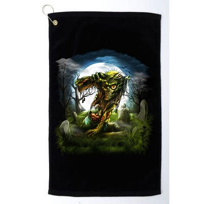 Zombie Grave Halloween Golf Towel