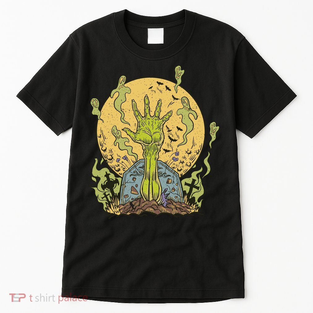 Zombie Hand Ghost Graveyard Tall T-Shirt