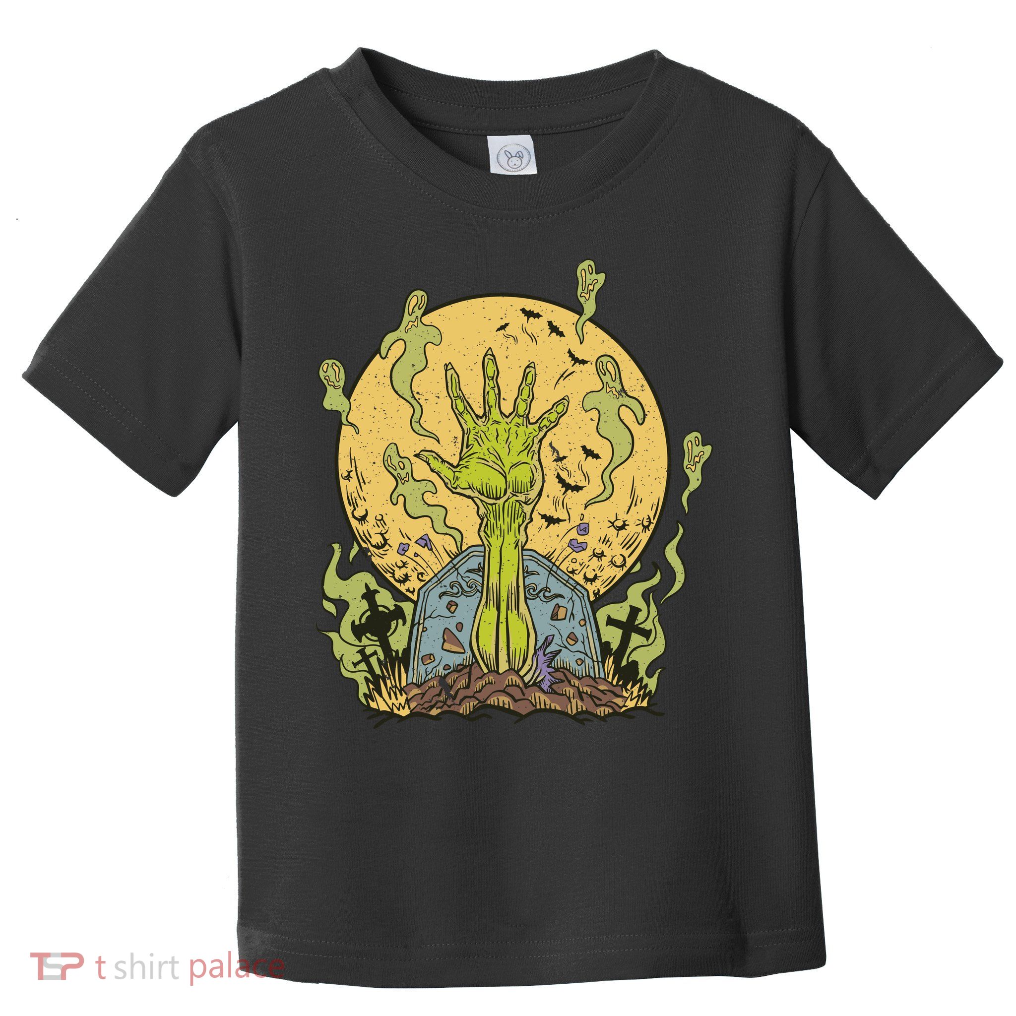 Zombie Hand Ghost Graveyard Toddler T-Shirt