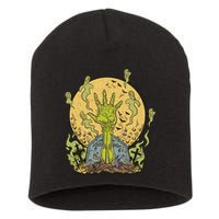 Zombie Hand Ghost Graveyard Short Acrylic Beanie
