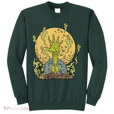 Zombie Hand Ghost Graveyard Sweatshirt