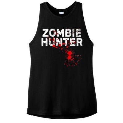 Zombie Hunter Ladies PosiCharge Tri-Blend Wicking Tank