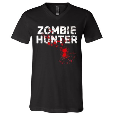 Zombie Hunter V-Neck T-Shirt