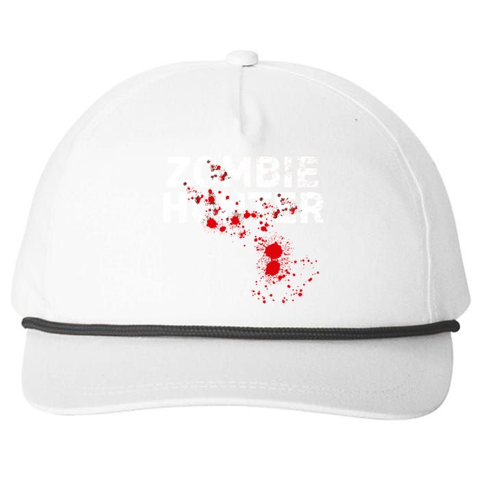 Zombie Hunter Snapback Five-Panel Rope Hat