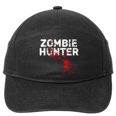 Zombie Hunter 7-Panel Snapback Hat