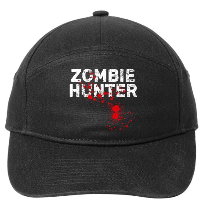 Zombie Hunter 7-Panel Snapback Hat