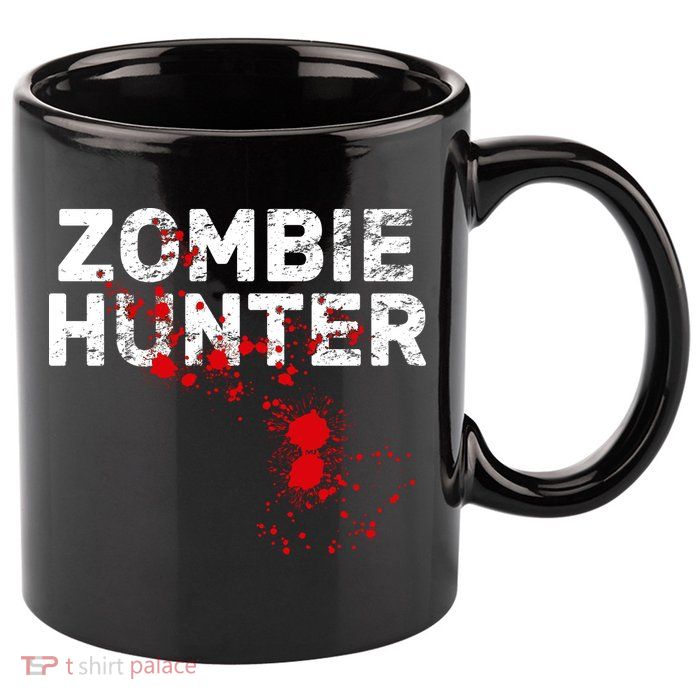 Zombie Hunter 11oz C Handle Ceramic Mug