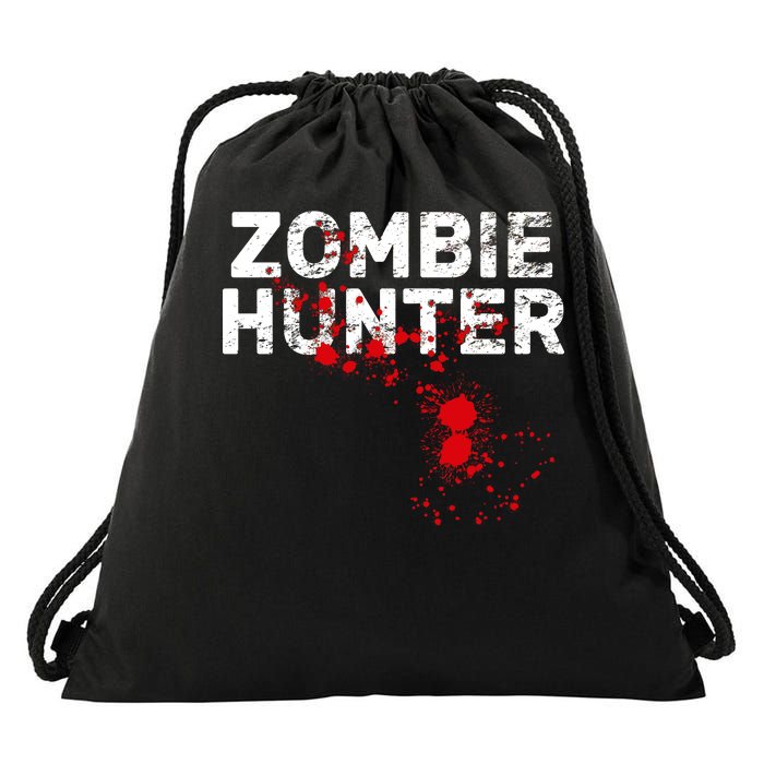 Zombie Hunter Drawstring Bag