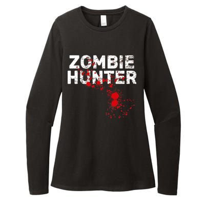 Zombie Hunter Womens CVC Long Sleeve Shirt