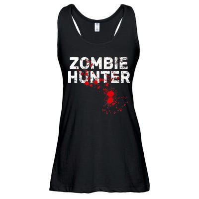 Zombie Hunter Ladies Essential Flowy Tank