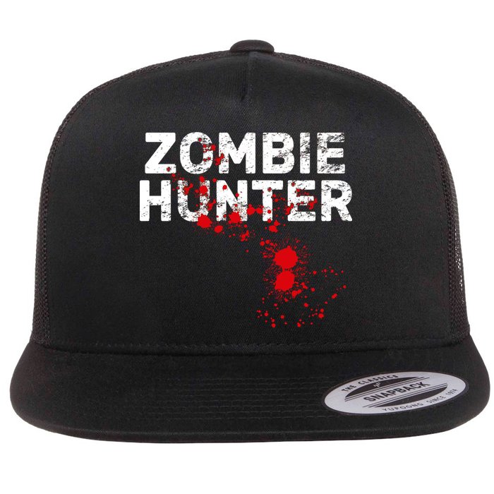 Zombie Hunter Flat Bill Trucker Hat