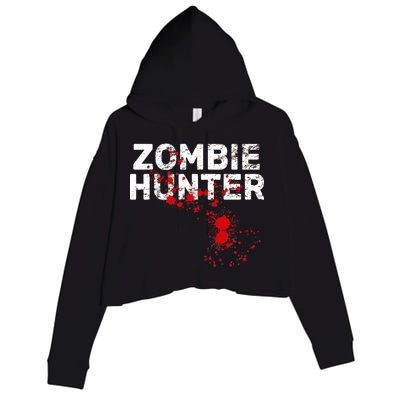 Zombie Hunter Crop Fleece Hoodie