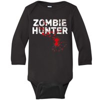 Zombie Hunter Baby Long Sleeve Bodysuit