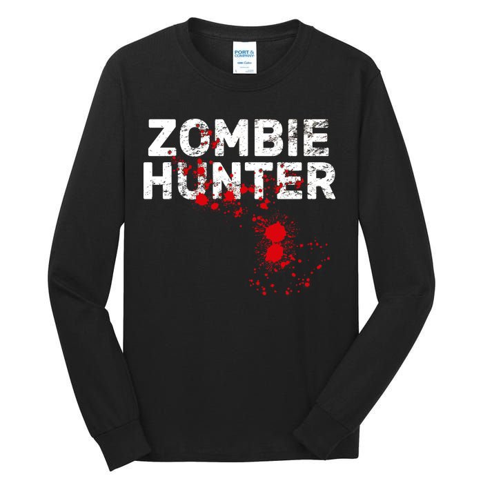 Zombie Hunter Tall Long Sleeve T-Shirt