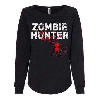 Zombie Hunter Womens California Wash Sweatshirt