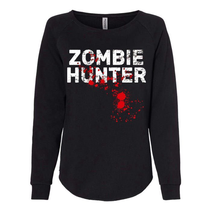 Zombie Hunter Womens California Wash Sweatshirt