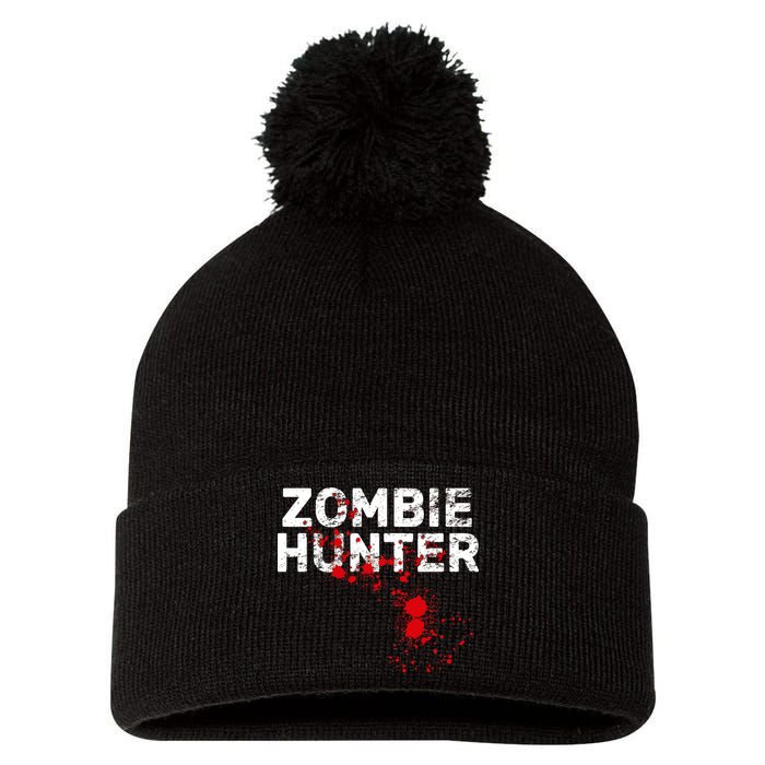 Zombie Hunter Pom Pom 12in Knit Beanie