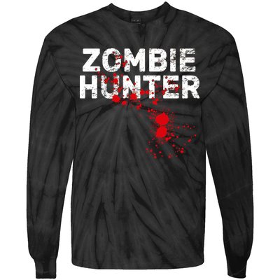 Zombie Hunter Tie-Dye Long Sleeve Shirt