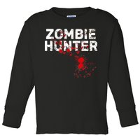 Zombie Hunter Toddler Long Sleeve Shirt