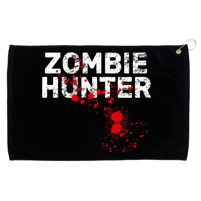 Zombie Hunter Grommeted Golf Towel