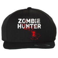 Zombie Hunter Wool Snapback Cap