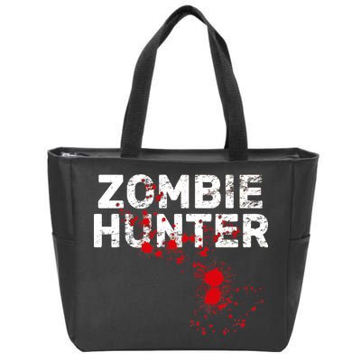 Zombie Hunter Zip Tote Bag