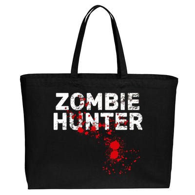 Zombie Hunter Cotton Canvas Jumbo Tote