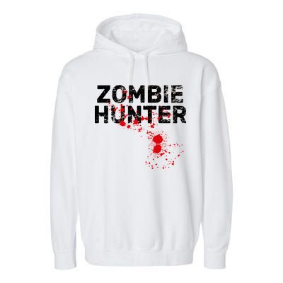 Zombie Hunter Garment-Dyed Fleece Hoodie