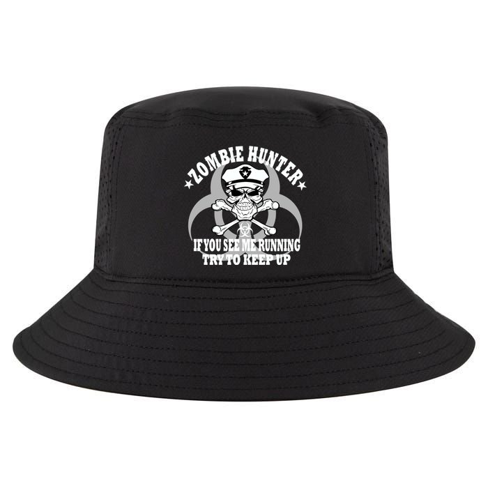 Zombie Hunter See Me Running Keep Up Cool Comfort Performance Bucket Hat