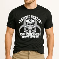 Zombie Hunter See Me Running Keep Up Performance Shirt