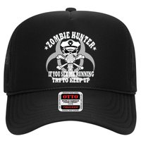 Zombie Hunter See Me Running Keep Up Hat
