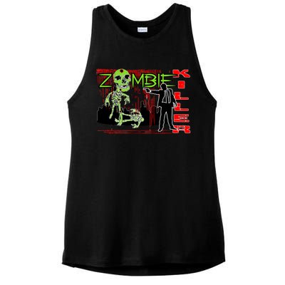 Zombie Killer Ladies PosiCharge Tri-Blend Wicking Tank