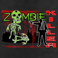 Zombie Killer 7 Panel Mesh Trucker Snapback Hat
