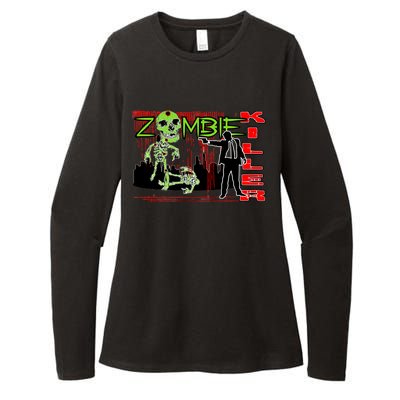 Zombie Killer Womens CVC Long Sleeve Shirt