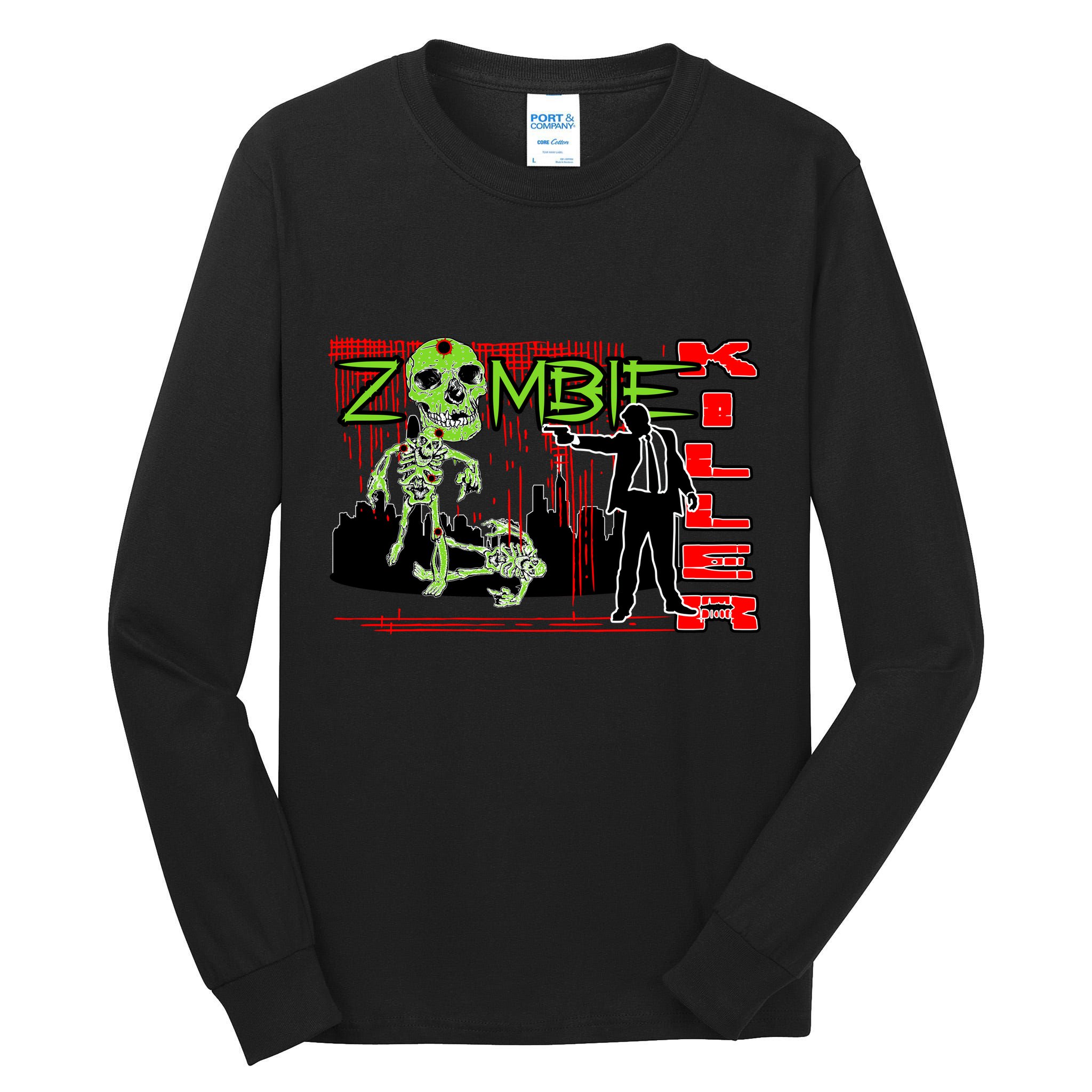 Zombie Killer Tall Long Sleeve T-Shirt