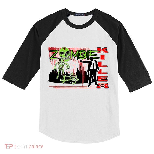 Zombie Killer Kids Colorblock Raglan Jersey