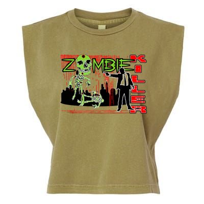 Zombie Killer Garment-Dyed Women's Muscle Tee