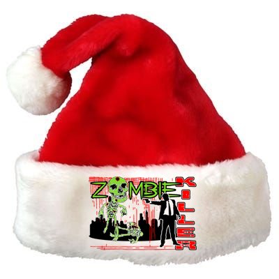 Zombie Killer Premium Christmas Santa Hat