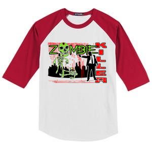 Zombie Killer Kids Colorblock Raglan Jersey